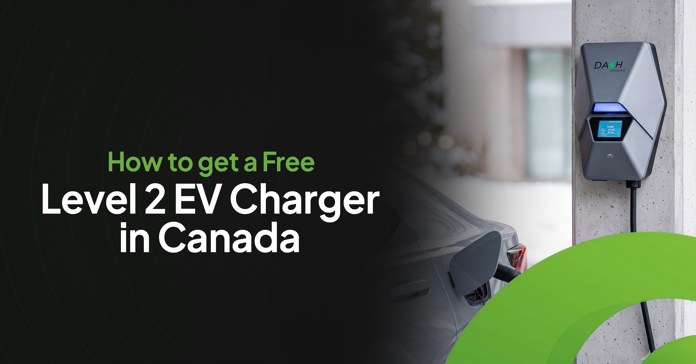 Free level 2 EV charger